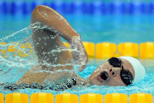 图文-残奥会游泳比赛首日赛况
