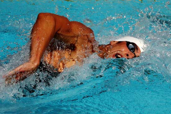 图文-世锦赛男子200米自由泳预赛 菲尔普斯斩