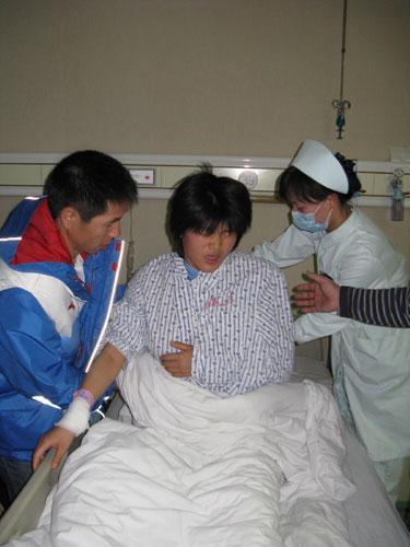 图文-单板新星刘佳宇成功进行手术 手术后感觉