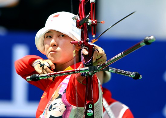 图文-射箭世界杯上海站赛况 张云录蓄势待发