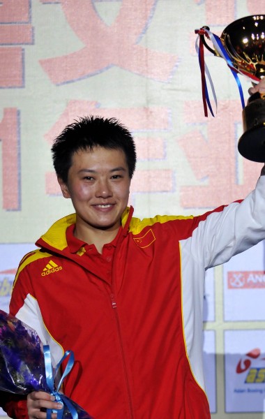 图文-亚洲杯女子拳击赛落幕 杨婷婷69公斤级封后