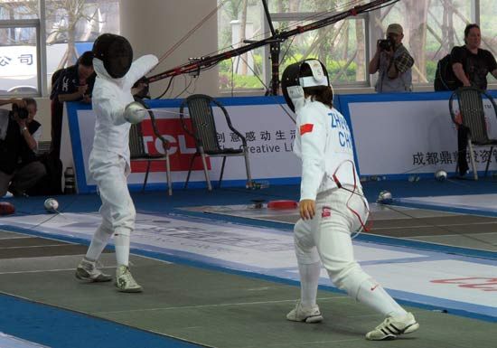 图文现代五项亚锦赛中国女队揽前三朱文婧锐意进取