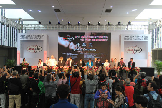 2014年亚洲自行车展在南京拉开帷幕。