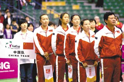 中国女网惨败折射未来命运 我们的年轻选手都