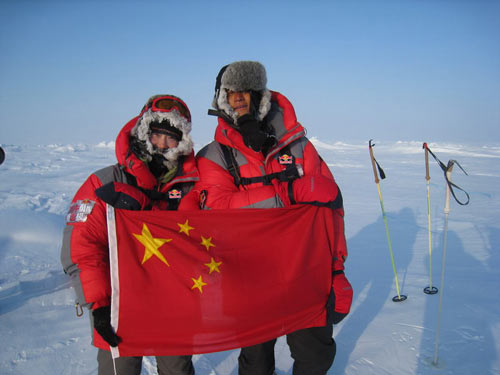 红牛勇闯南北极成就梦想传奇 中国英雄凯旋归