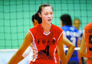 中国女排队员惠若琪及中国女子橄榄球队主力管其仕也入选气质美女.