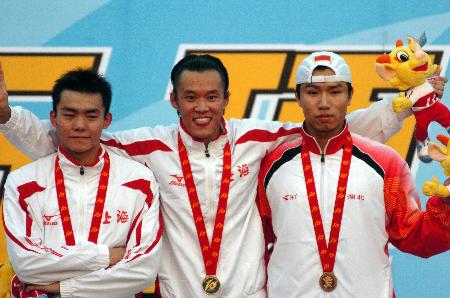 图文-十运现代五项男子个人决赛 钱震华奋勇夺冠