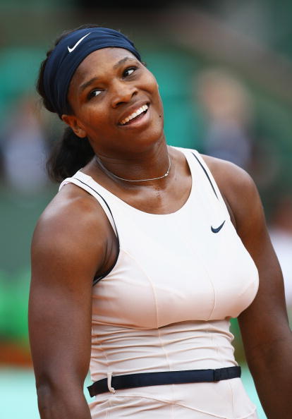 图文-法网第4日女单战况 赢球了感觉当然不错