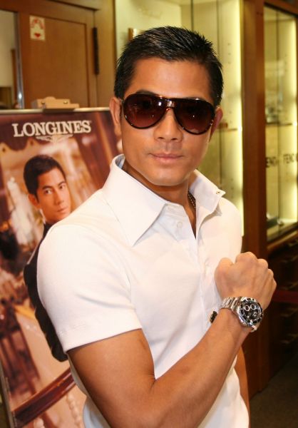 图文-浪琴表法网精彩瞬间回顾 天王秀名表气质非凡