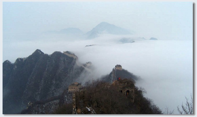 随长城一起云中漫步——北京结慕田峪长城穿越