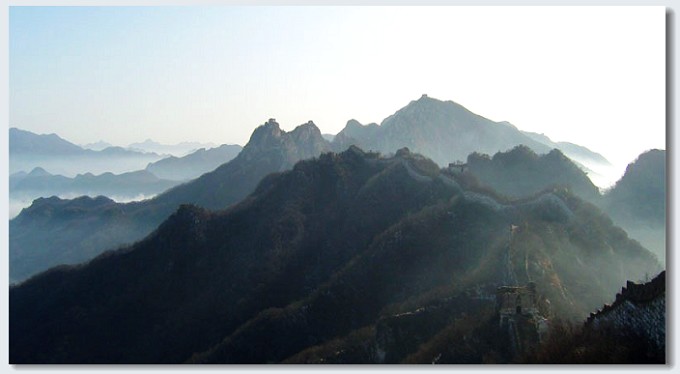 随长城一起云中漫步——北京结慕田峪长城穿越