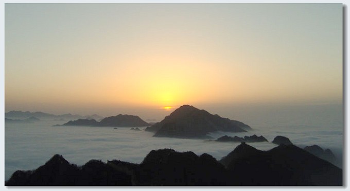 随长城一起云中漫步——北京结慕田峪长城穿越