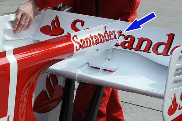 法拉利失速尾翼介绍简单设计不同于迈凯轮版本