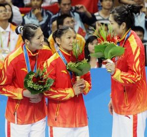 中国女子手球首夺亚运金牌