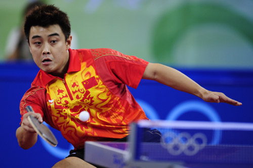 乒乓球员王浩图片