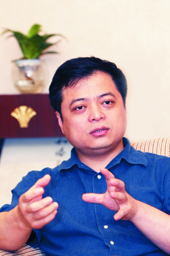 浙江正泰集团董事长南存辉 首席记者 钟志兵 摄