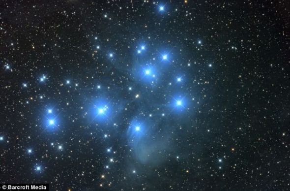 著名的七姐妹星——金牛座昴星团
