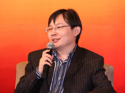 图文:创新工场创始合伙人汪华发言