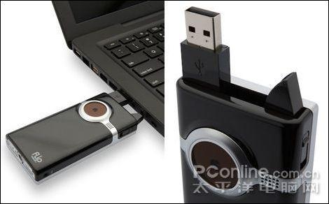 随身摄像机 flip mino超小型硬盘dv问世