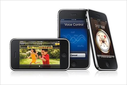 苹果今日正式发布第3代作品iphone 3gs