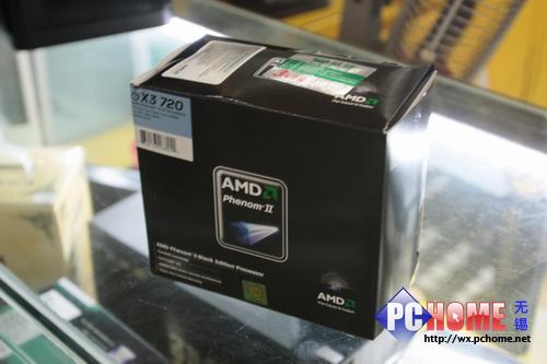 强劲超频潜力 amd羿龙iix3 720黑盒到