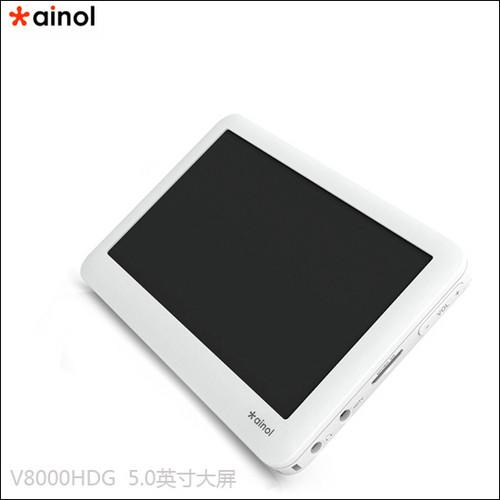 5英寸高清晰屏幕艾诺v8000hdg新品
