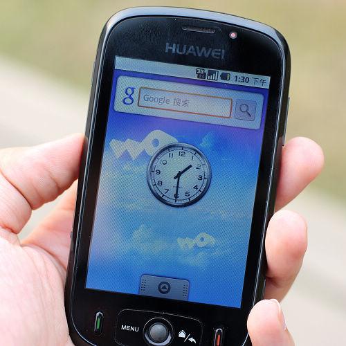 华为u8220并没有将t-mobile定制机u8230所采用的canvas内置其中,而是