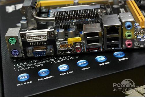 凌志h55v主板提供了dvi,vga,hdmi全视频接口,并提供spdif同轴音频接口