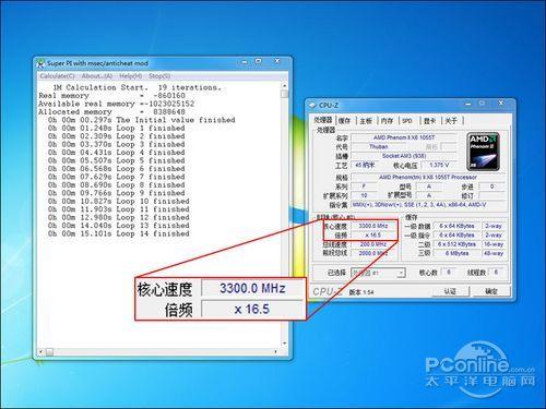 四核落伍了 amd羿龙ii六核1055t全球首测(3)