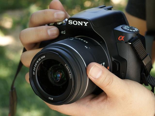 低价平民单反 索尼a230夏季出游必带