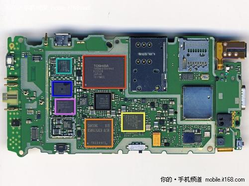 诺基亚n8-00主板结构