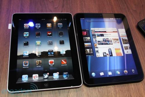 惠普touchpad平板与ipad对比(组图)