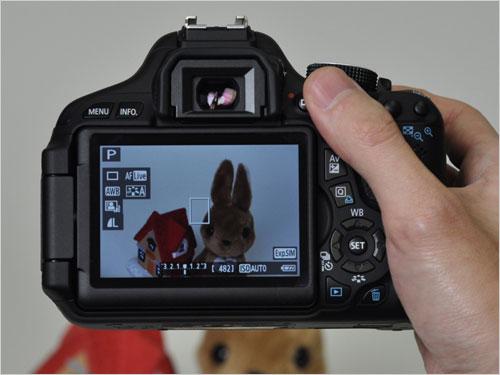 延续翻转屏设计 佳能600d相机真机赏评(2)