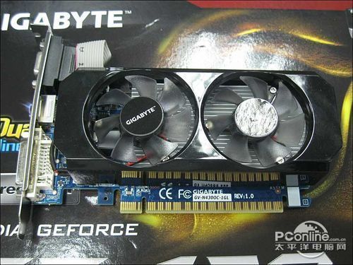 技嘉gt430gt440 双风扇agp显卡不错