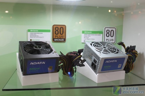 1200w铜牌效能 威刚hm系列电源亮相