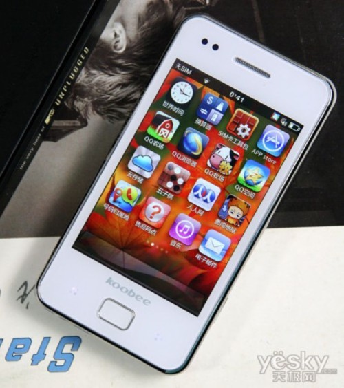 高性价比大屏触控 酷phone v909上海热销_手机_科技时代_新浪网