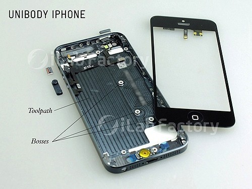 设计师剖析iphone 5外壳 壳薄天线变长_手机_科技时代_新浪网