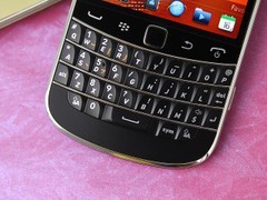 黑莓 9900 黑色 键盘图 