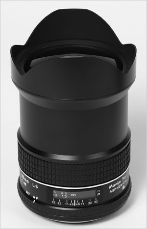 玛米亚推出645df用28mm f/4.5超广角镜头