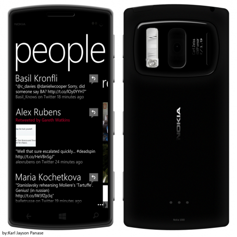 搭载骁龙800四核 lumia 1000概念图曝光