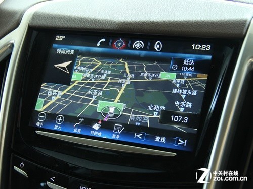 完美系统整合 凯迪拉克cue系统导航体验