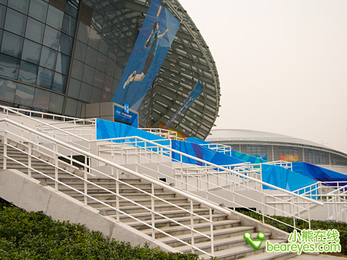 科技无处不在 北工大体育馆完美体验