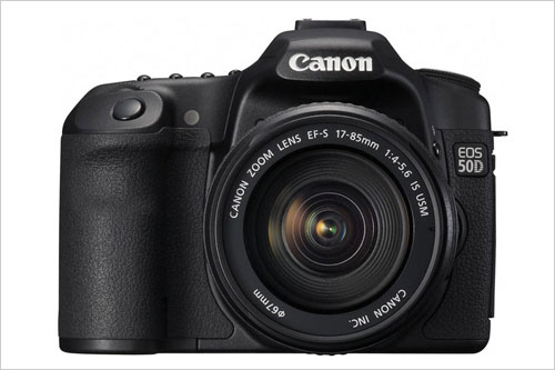 支持面部识别 佳能新品单反eos 50d发布
