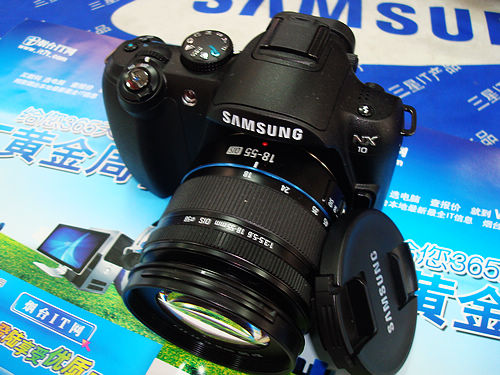 精致小巧单反相机三星nx10烟台热销