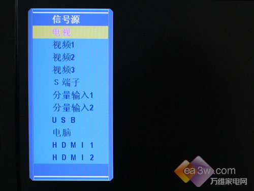 信号源菜单可以看出电视所有的接口类型● 写在最后好了,今天对康佳lc
