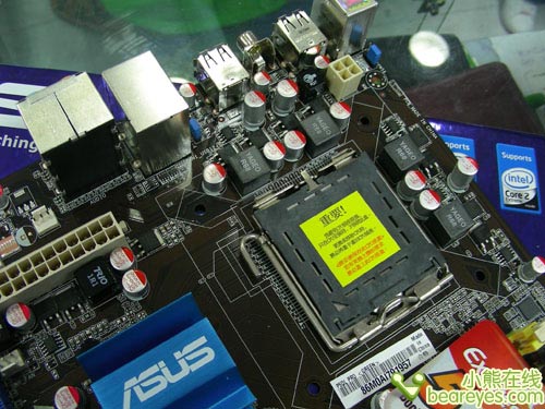 规格超豪华 华硕全固态p43主板才8xx