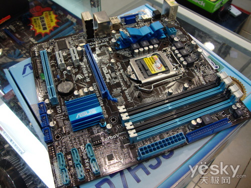 超频好伴侣 华硕p7h55-m主板实惠价699元