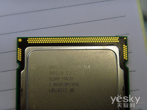 等待2500k秒杀 酷睿i5-760处理器售1380