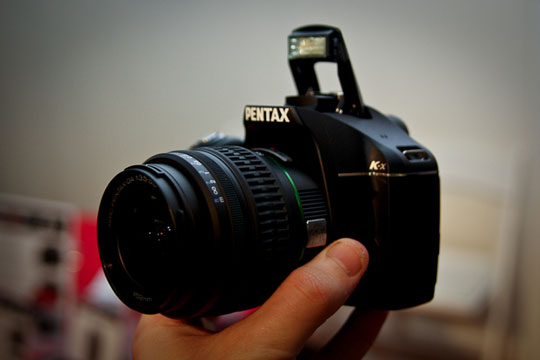小巧紧凑型单反相机宾得k-x用户简评