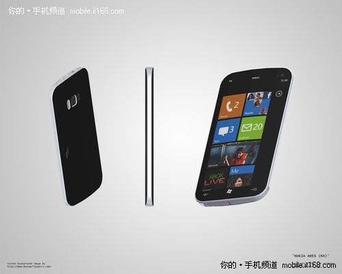 图为诺基亚ares概念设计图 进入智能手机专区>> 相关新闻 "